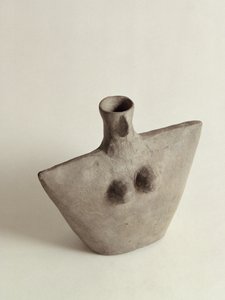 Vasija en forma de mujer, de Shah Tappeh, Astar-abad, Irán, c.2º milenio a.C.